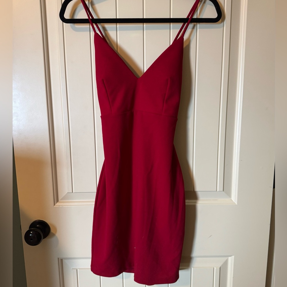 Love Culture Red Mini Dress